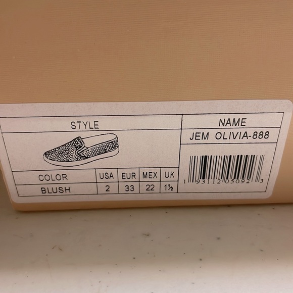 ๐HP๐Michael Kors Jem Olivia Blush Colored Laser Cut Loafers - Picture 10 of 12